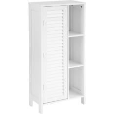 SoBuy BZR39-W kapea kylpyhuoneen kaappi