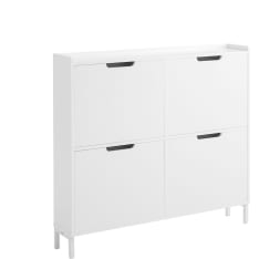 SoBuy FSR100-W narrow shoe cabinet