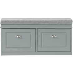 SoBuy FSR64-HG narrow shoe cabinet with seat