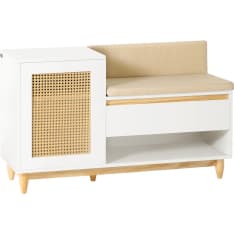 SoBuy FSR128-W shoe storage bench
