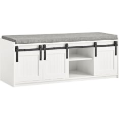 SoBuy FSR133-W storage bench