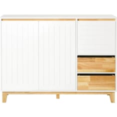 SoBuy FSB75-WN sideboard with 2 drawers and 3 doors
