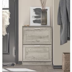 SoBuy FSR137-HG kapea kenkäkaappi