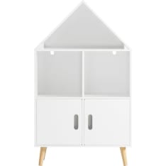 SoBuy KMB58-W house-shaped kids' bookcase