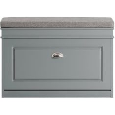 SoBuy FSR82-L-HG shoe storage bench with cabinet