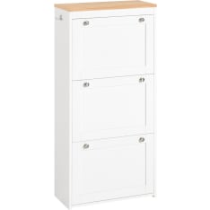 SoBuy FSR144-WN narrow shoe cabinet