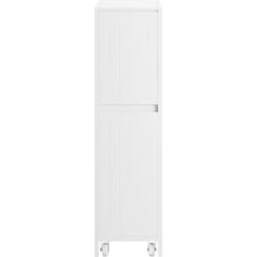 SoBuy BZR111-W WC-paperiteline kylpyhuonekaappi