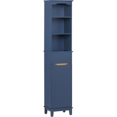 SoBuy BZR112-B korkea kylpyhuonekaappi
