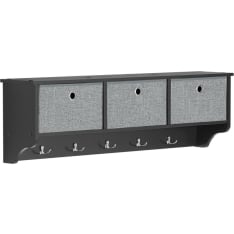 SoBuy FRG282-SCH wall shelf hat rack