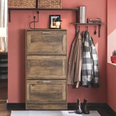 SoBuy FSR137-L-F kapea kenkäkaappi