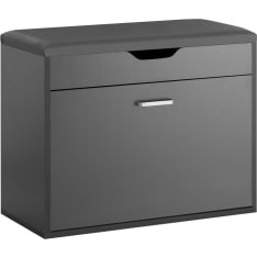 SoBuy FSR95-HG storage bench with shoe rack