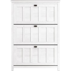SoBuy FSR162-W slim shoe cabinet