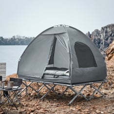 SoBuy 7-in-1 2 hengelle retkiteltta