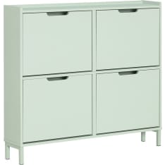 SoBuy FSR100-GR slim shoe cabinet