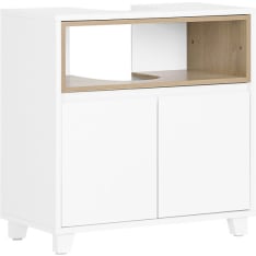SoBuy BZR148-W pesualtaan alakaappi
