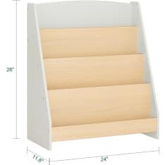 SoBuy KMB106-HG lasten kirjahylly