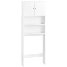 SoBuy BZR165-W korkea kylpyhuonekaappi
