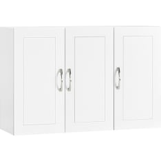 SoBuy FRG231-L-W 3-ovinen seinäkaappi