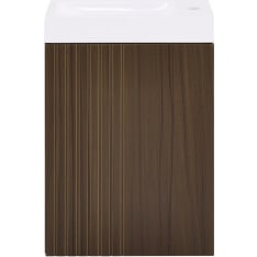 SoBuy BZR196-BR under sink cabinet with sink