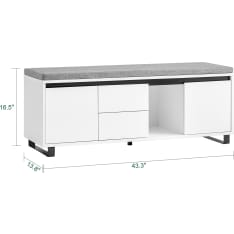 SoBuy FSR176-W kenkäpenkki