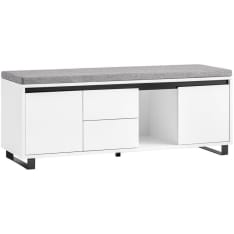 SoBuy FSR176-W shoe bench