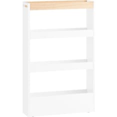 SoBuy NSR12-W slim storage trolley