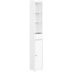 SoBuy BZR34-K-W kapea kylpyhuonekaappi