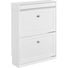 SoBuy FSR78-L-W narrow shoe cabinet