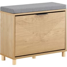 SoBuy FSR199-N shoe bench with rack