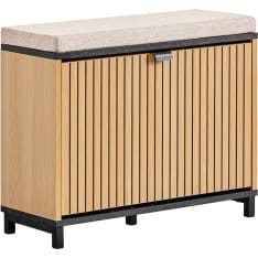 SoBuy FSR201-N shoe bench with cushion