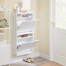 SoBuy FSR204-W kenkäkaappi