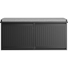 SoBuy FSR98-XL-SCH shoe storage bench with cushion