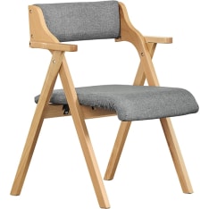 SoBuy FST98-HG folding chair with cushion