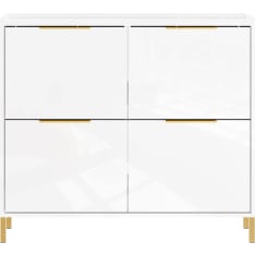 SoBuy FSR206-GW narrow shoe cabinet