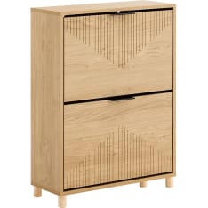 SoBuy FSR200-II-N slim shoe cabinet
