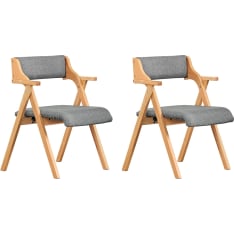 SoBuy FST98-HGX2 folding chair 2 pcs