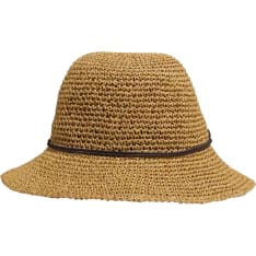 PAC Lilen, straw-look bucket hat with mosquito and tick repellent and UV protection.