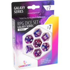 Gamegenic Galaxy Nebula RPG DiceSet (7) noppasetti