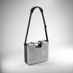Gamegenic Game Castle Black/White/Clear storage box