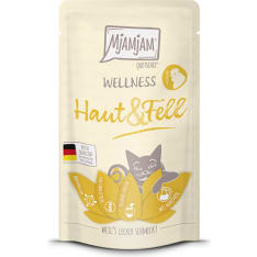 MjAMjAM Wellness Mono Skin & coat chicken 125 g wet cat food