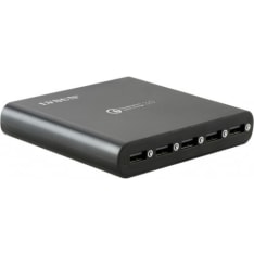 LVSUN LS-Q5U 5-porttinen USB QC 3.0 / PD 80W latausasema