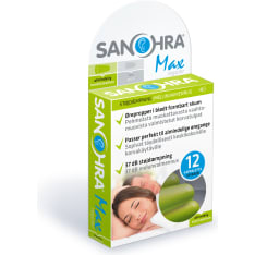 Sanohra Max aikuisen korvatulpat 6 paria