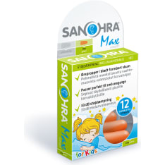 Sanohra Max lapsen korvatulpat 6 paria