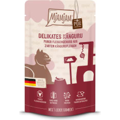 MjAMjAM Quetschie Mono kangaroo 125 g wet cat food