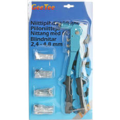 GeeTee 60 niittiä & vetoniittipihti