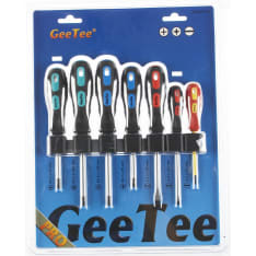 GeeTee 7-piece chisel set