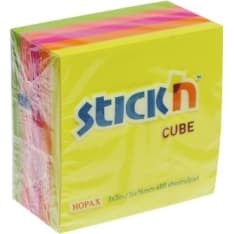 Stick' Notes Neon viestilappukuutio