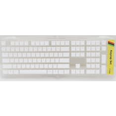 Ducky PBT Keycap Set White for Backlit näppäinhattusarja