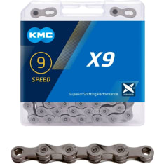 KMC X9 1/2 x 11/128", 114L 9-v polkupyöränketju