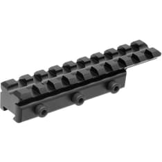 UTG 1-osainen alumiini 11 mm picatinny adapteri